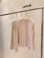 Basic V Neck Fitted Top