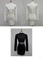 See Through Valentines Mini Dress