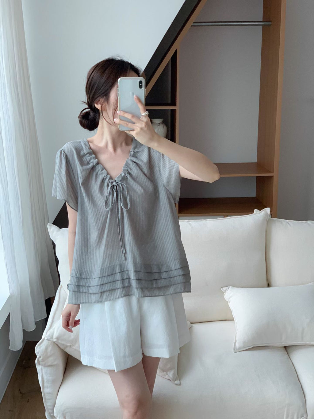 Tied Both Ways Shirt Top