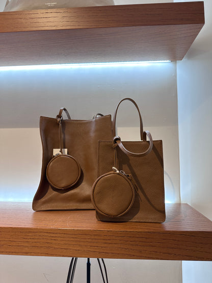 Office to Go Leather Bag with coin bag