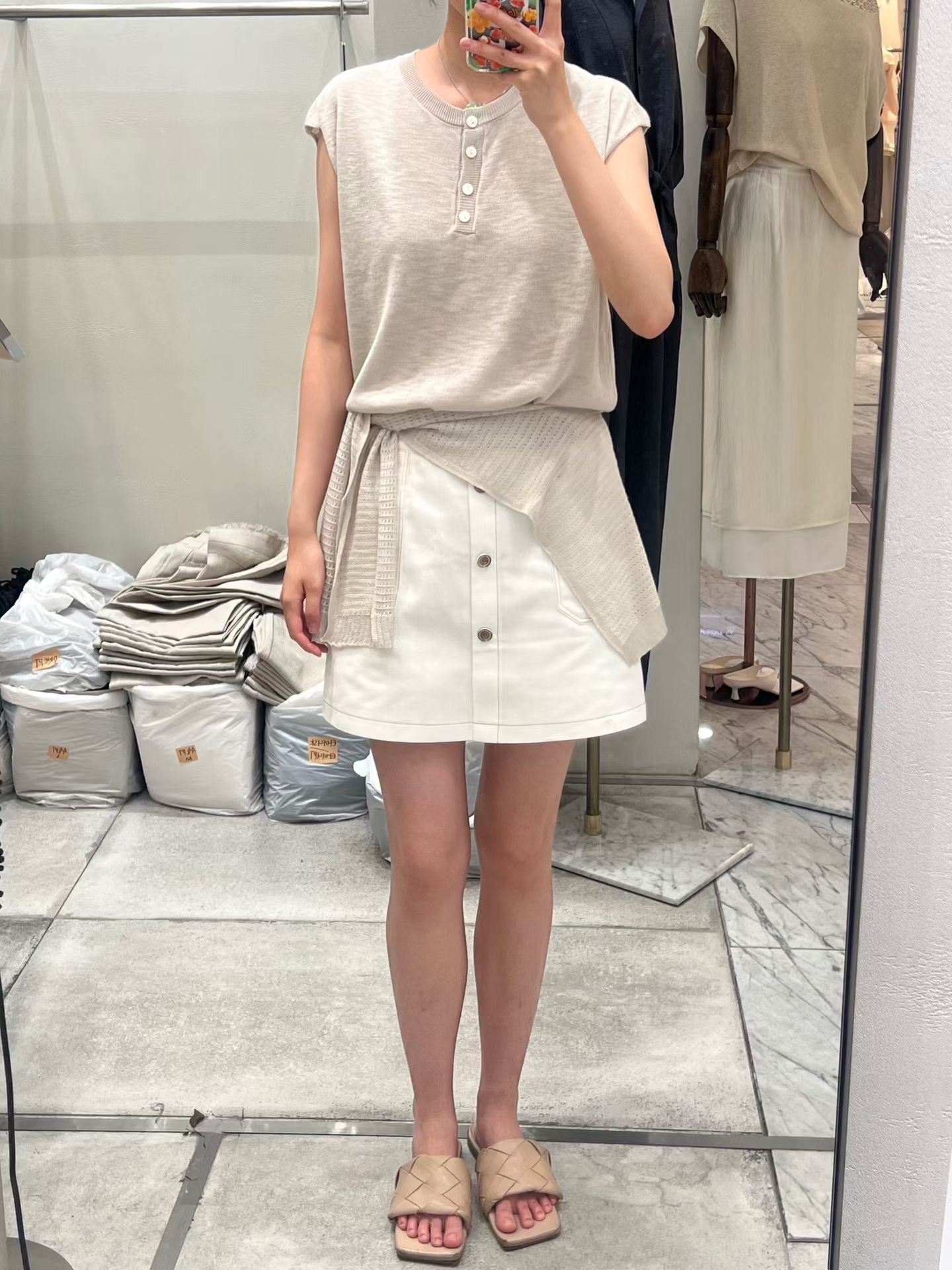 Knitted T Top Set