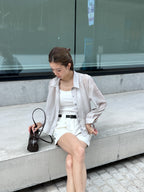 Summer Button Shorts (without belt)