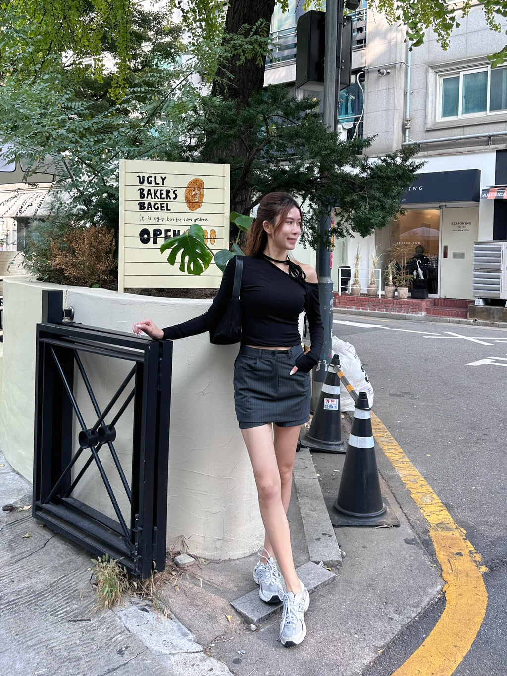 Striped Low Waist Skirt Shorts