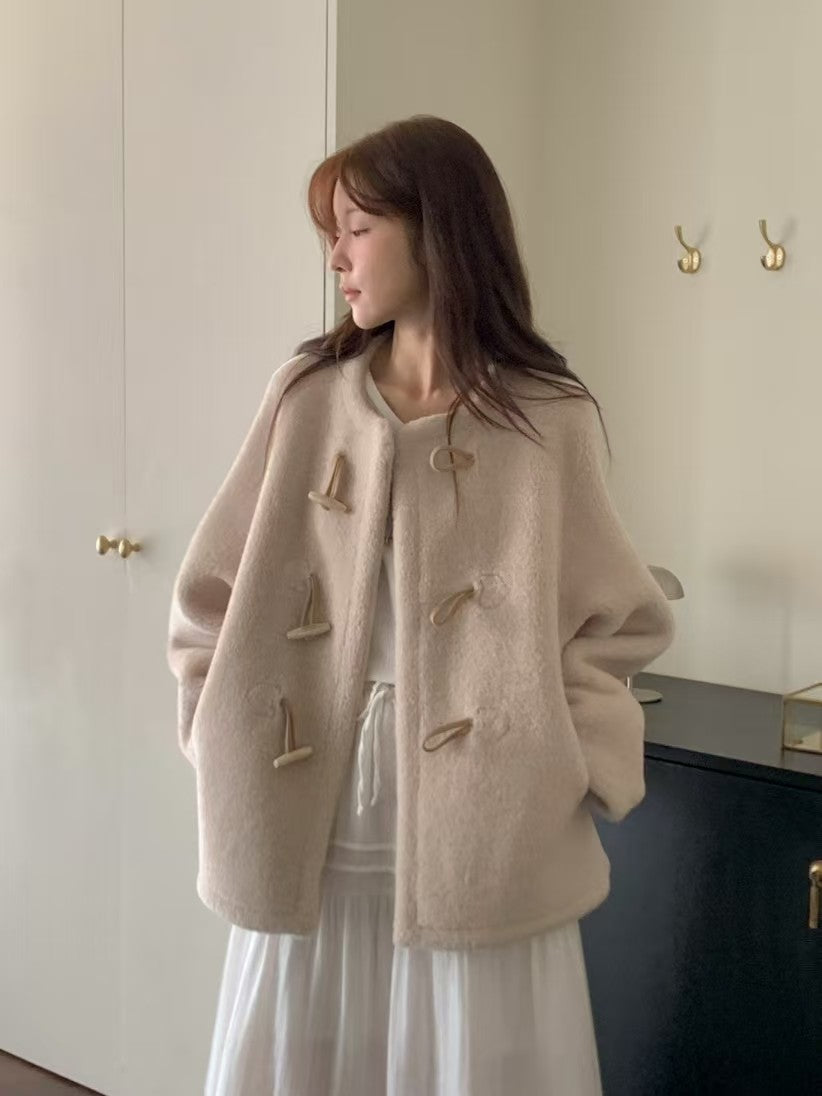 Reversible Frog Button Jacket