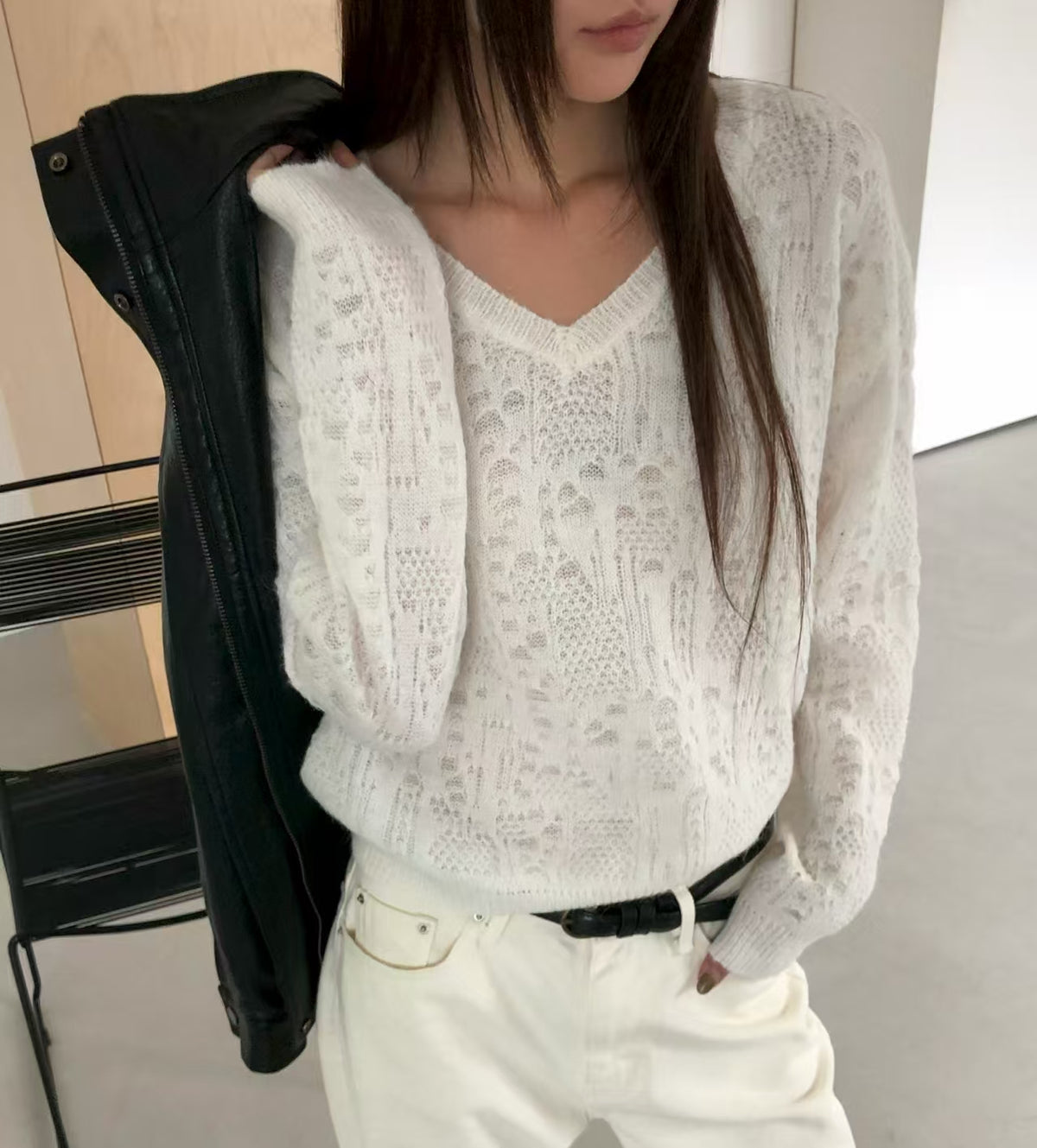 Soft V Neck Jumper