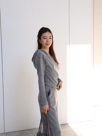 Causal Cotton Hooded Set