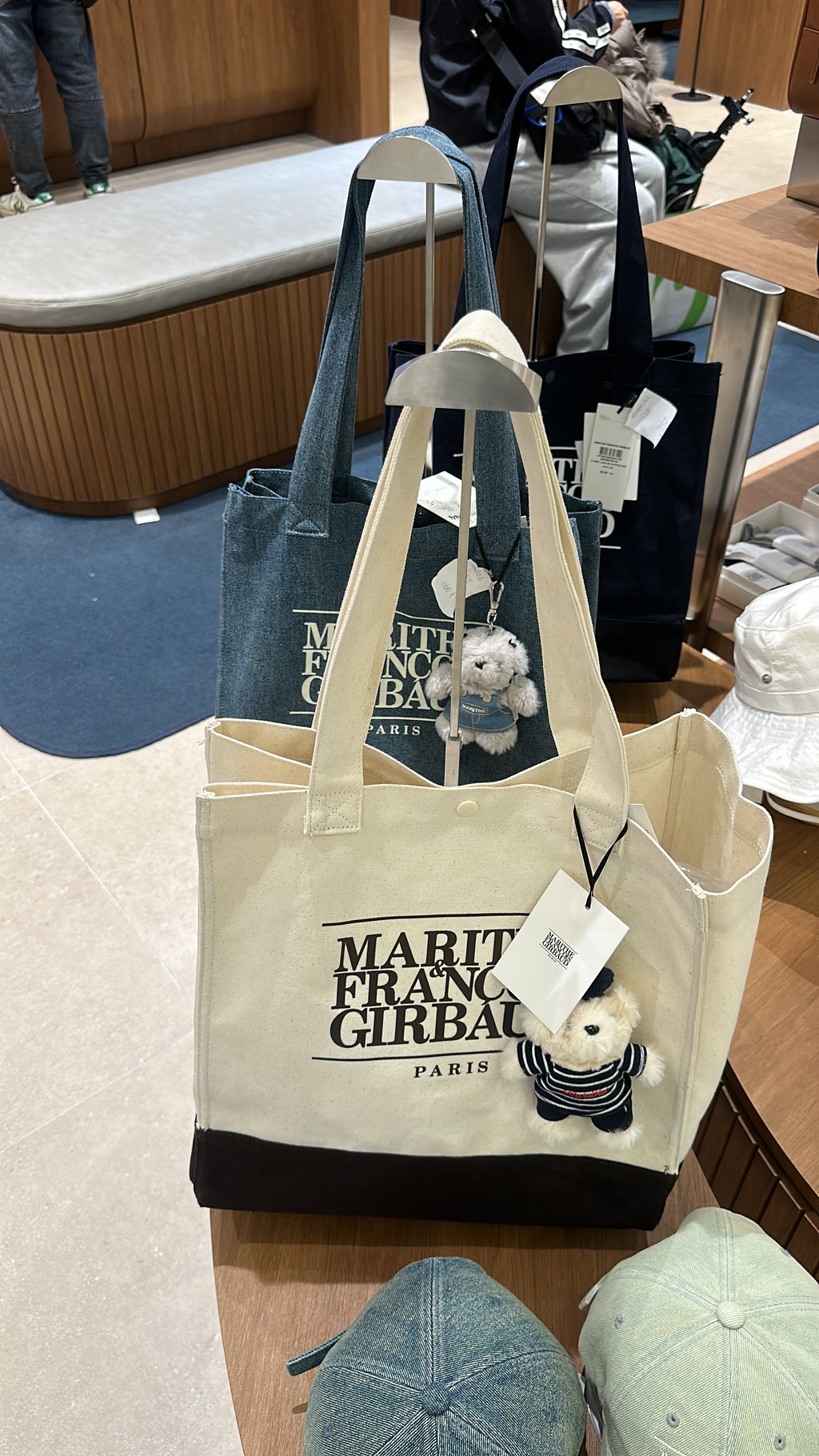 MARITHE FRANCOIS GIRBAUD - DOODLE BIG SHOPPER BAG [3 colors]