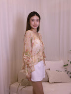 Summer Flowery Shirt Top