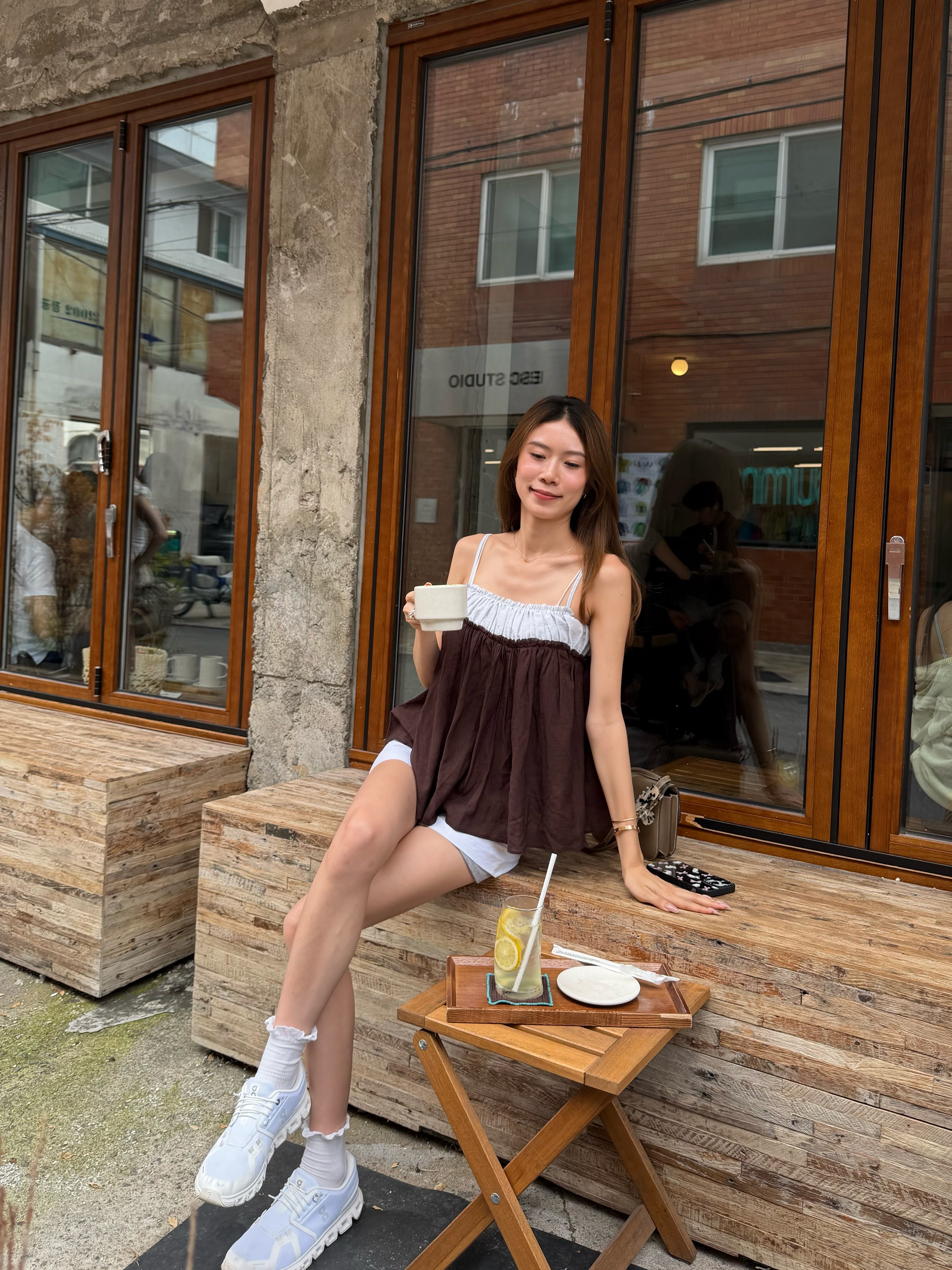 2 Layer Colour Tank Top