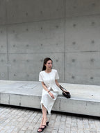 Slim Cut Chiffon Top