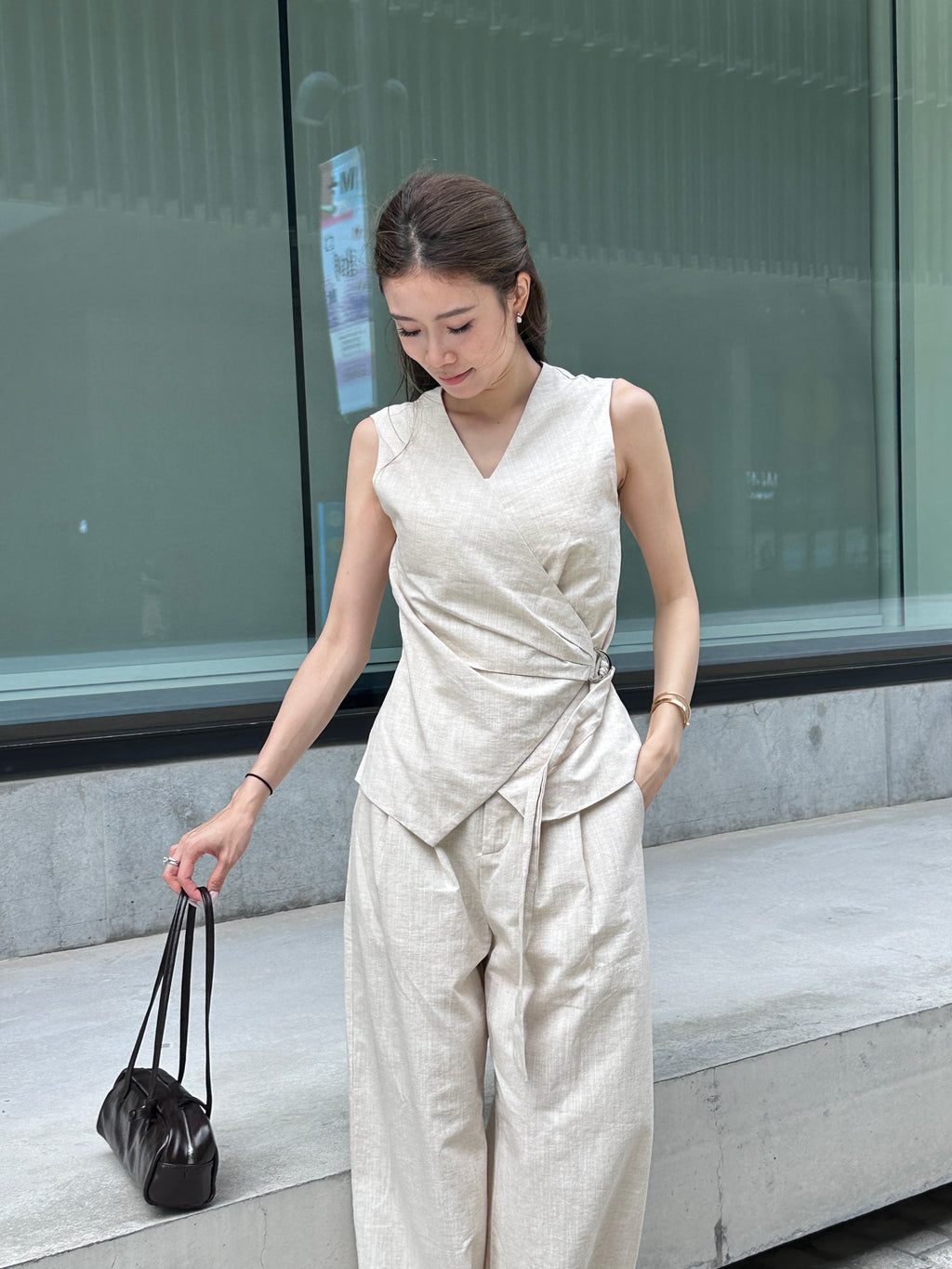 Linen Tank Top & Pants