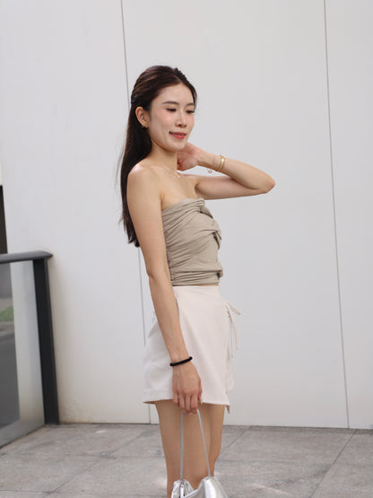 3 Knot Cotton Tube Top