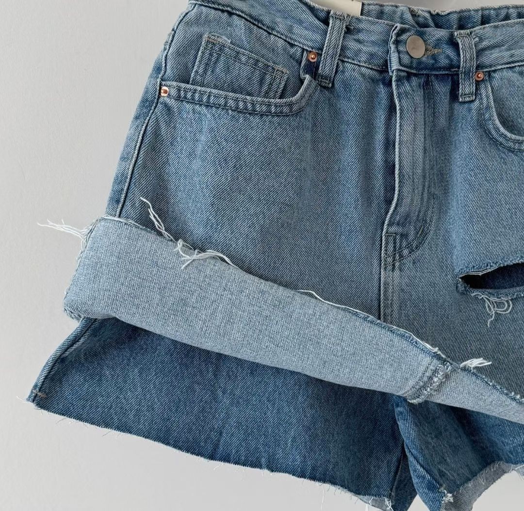 No. 056 Denim Skirt Shorts
