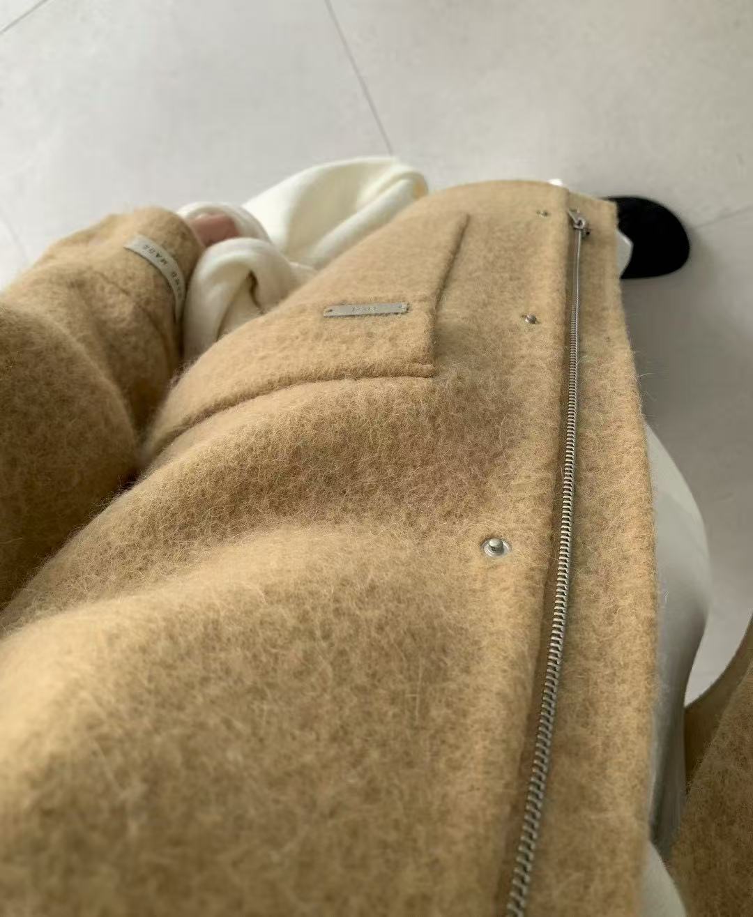 Stand Collar Loose Coat