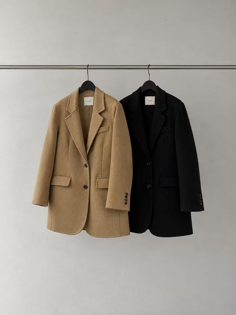 Lapel Wool Coat