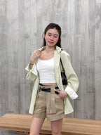 Summer Button Shorts (without belt)