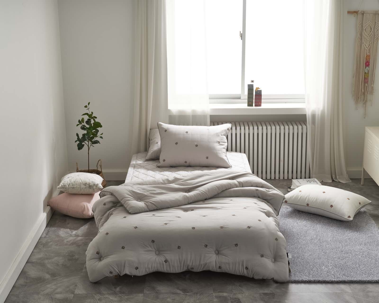 韓國天絲棉被熊熊（一年四季）