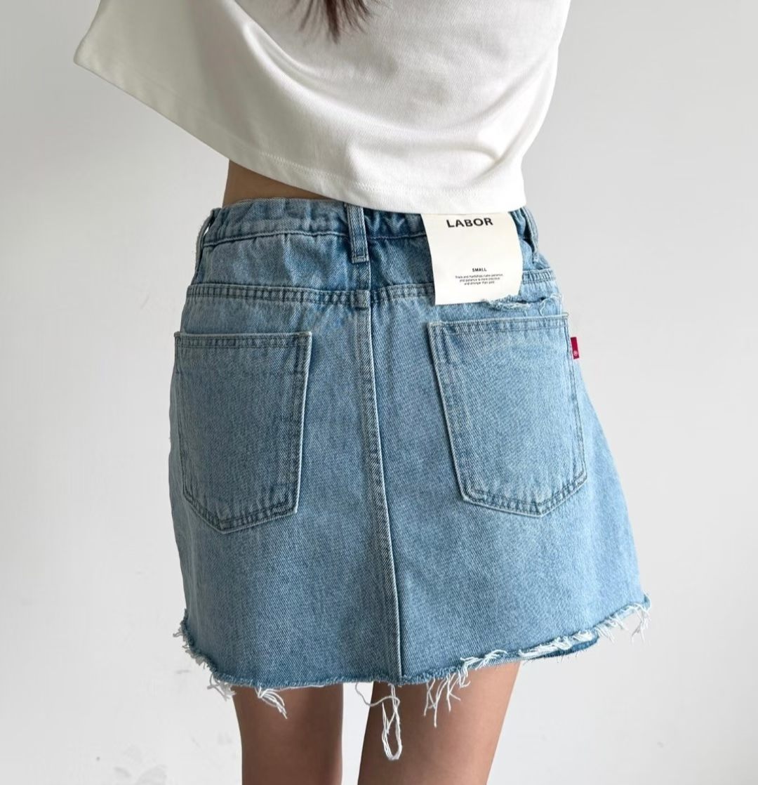 No. 056 Denim Skirt Shorts