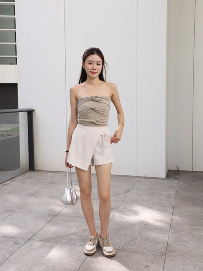 3 Knot Cotton Tube Top