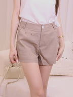 Linen Office Like Shorts