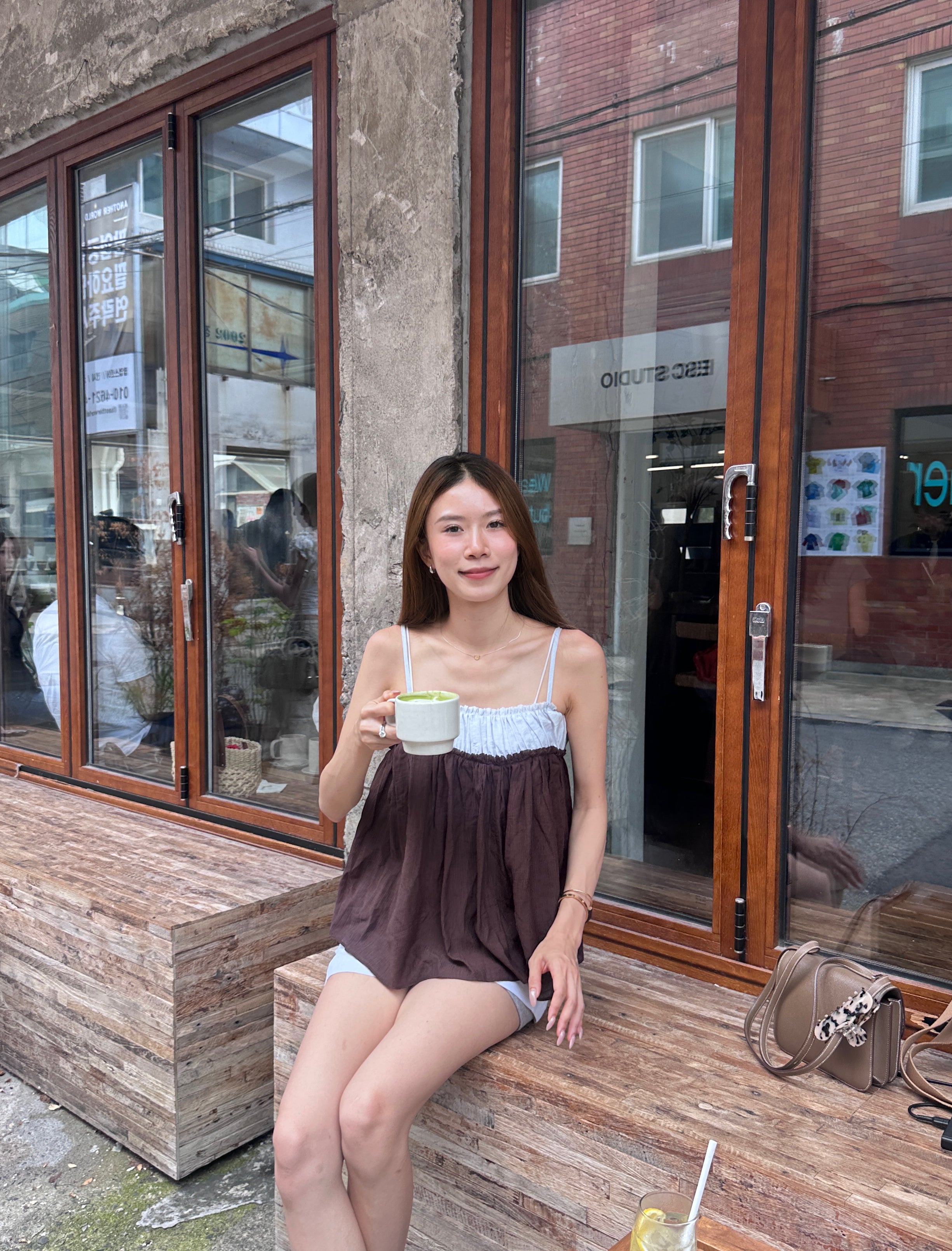 2 Layer Colour Tank Top