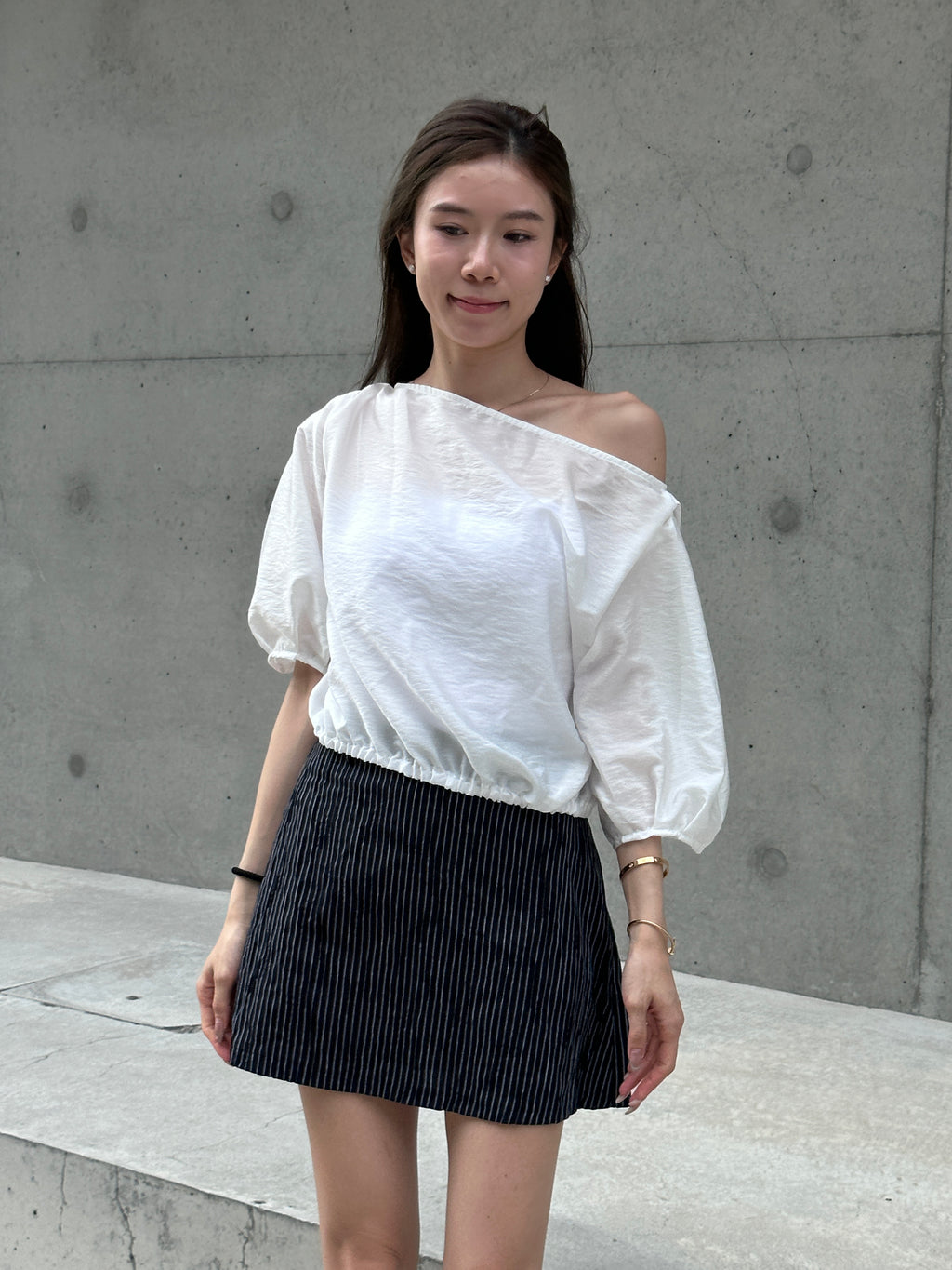 Puffy Style Cropped T Top