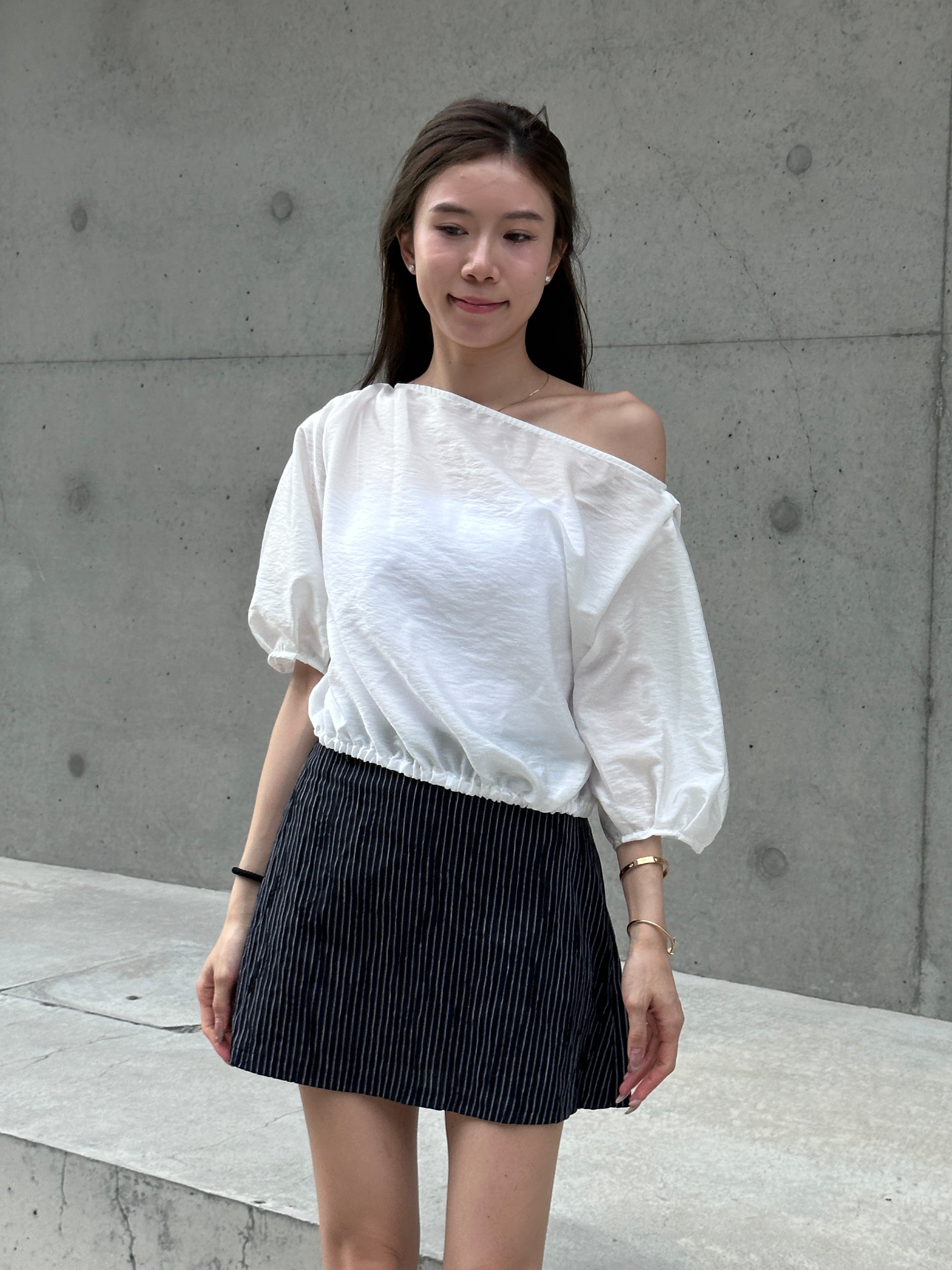 Puffy Style Cropped T Top