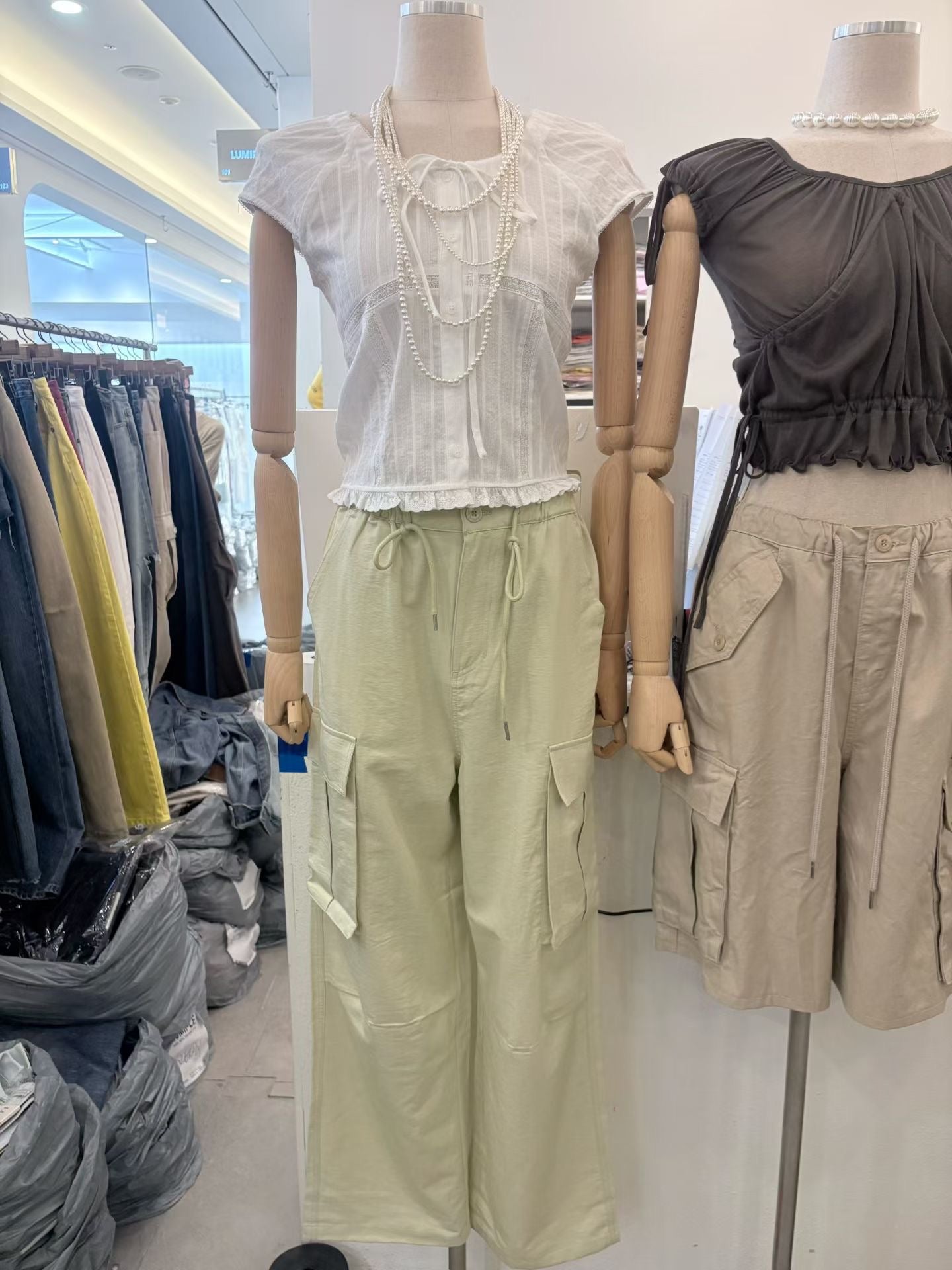 Cargo Straight Legs Pants