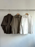 Tuck‑back Collared Shirt