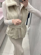 High End Fox Fur Vest