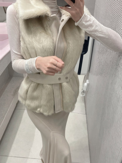 High End Fox Fur Vest