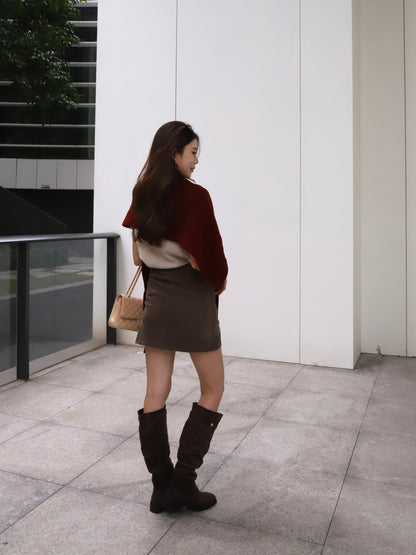 Lace Mix Off Shoulder Top