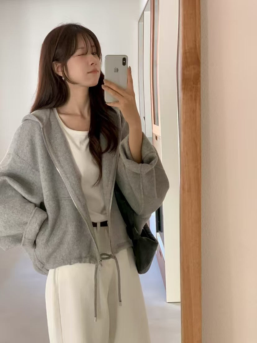 Casual Zip Hoodie