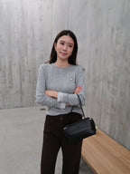 Cotton Thin Lined Long Sleeves Top
