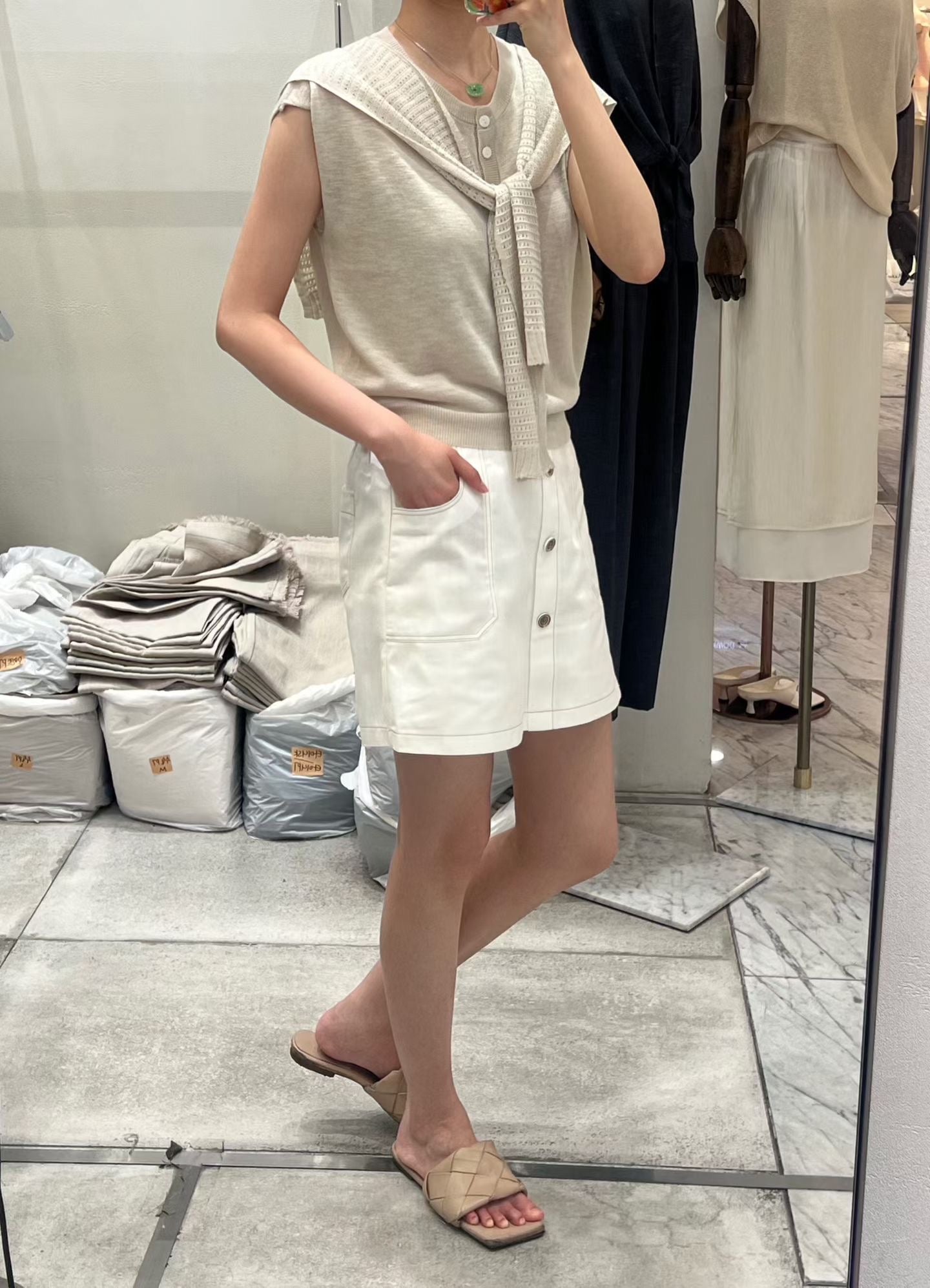 Knitted T Top Set