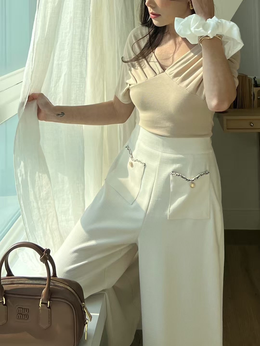 Butterfly Cotton T Top