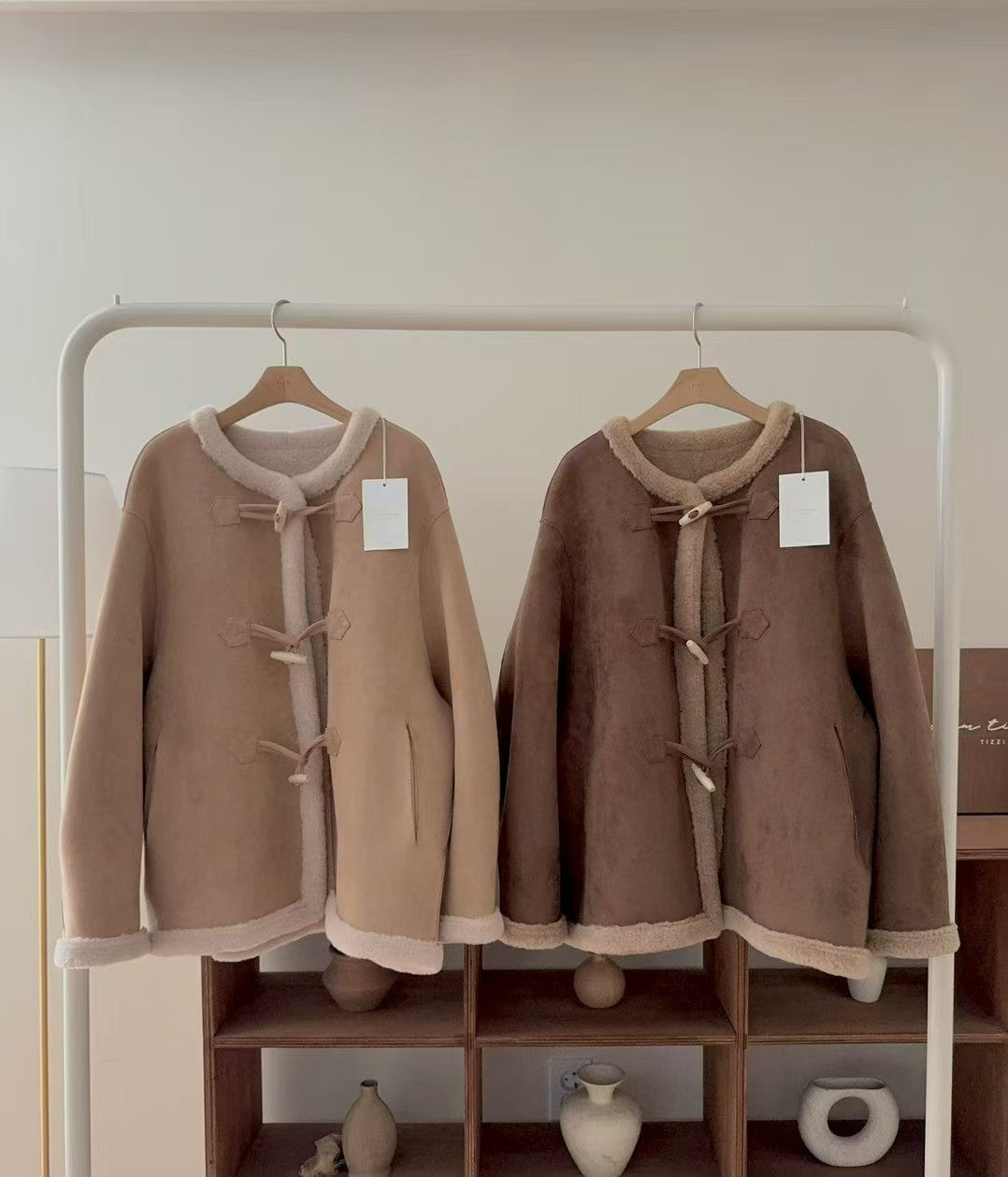 Reversible Frog Button Jacket