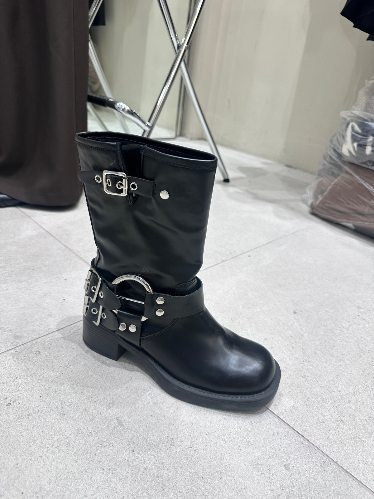 Button Up Cowboy Boots
