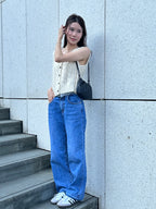 Dumpling Real Leather Bag