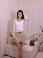 See Through Under Long Sleeves Top