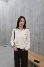 Removable V Neck Sweatshirt