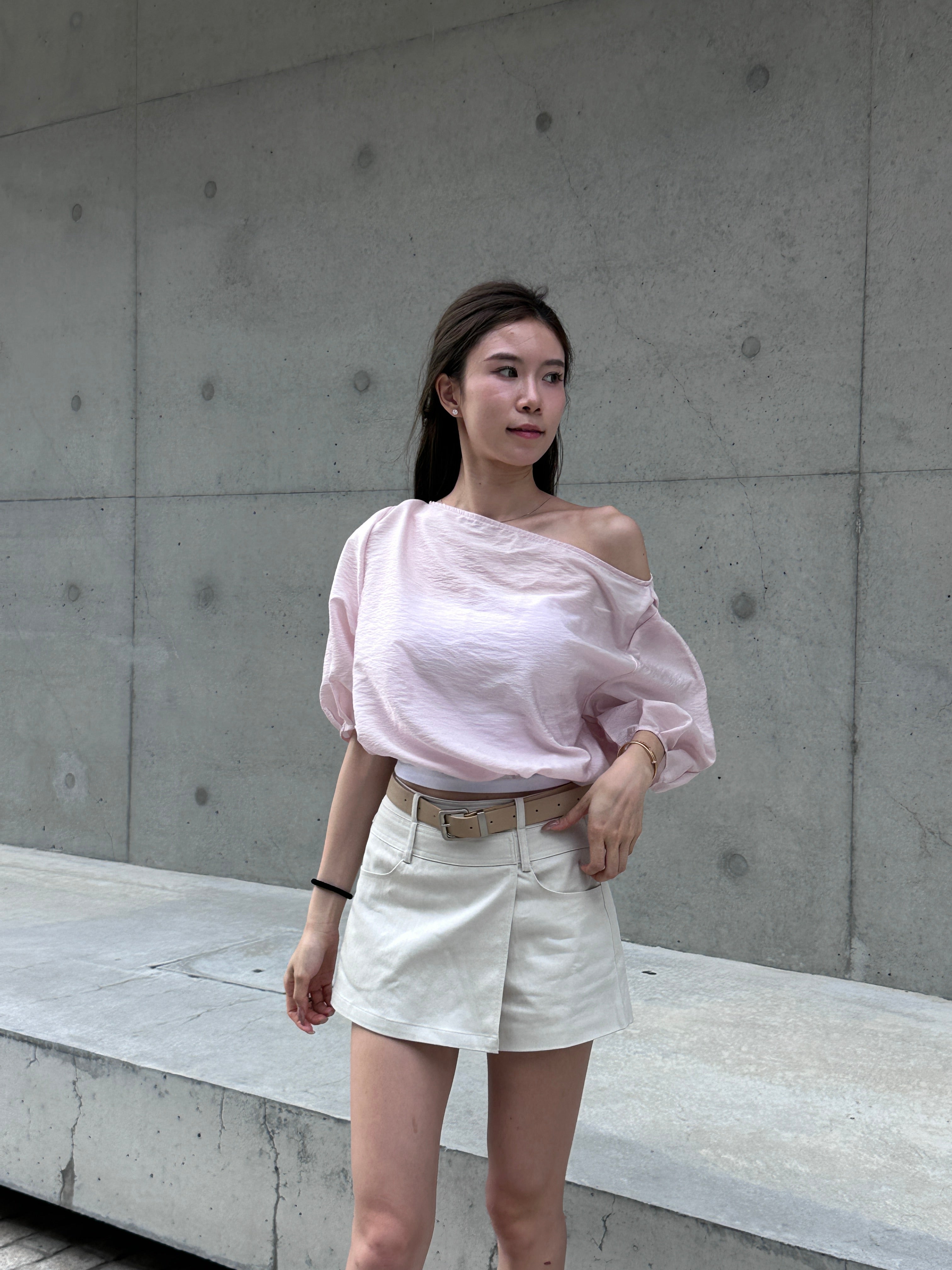Puffy Style Cropped T Top