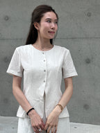 Slim Cut Chiffon Top