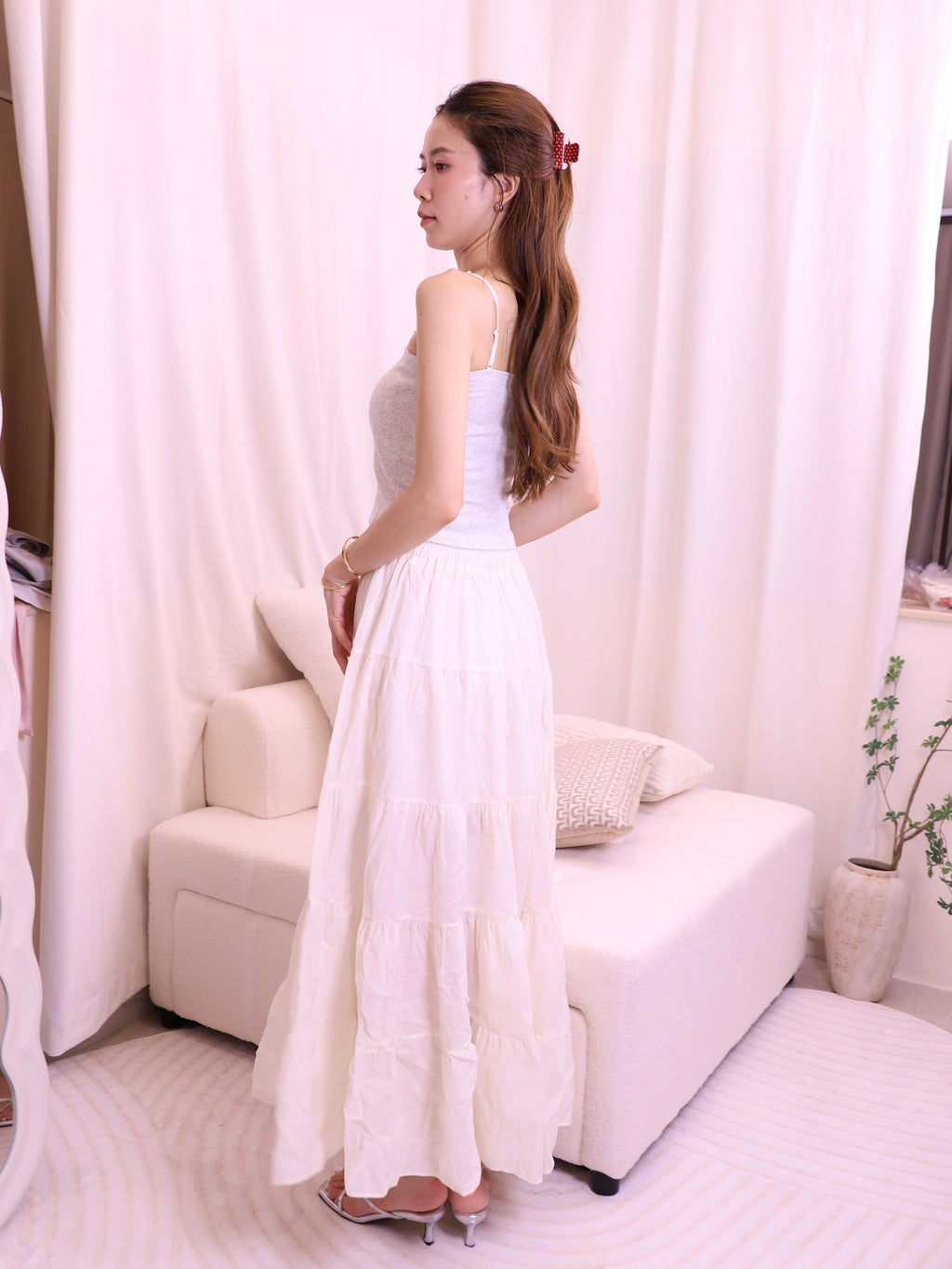 Summer Beach Maxi Cupcake Skirt