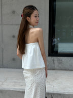 Cross Neck Shirt Tank Top