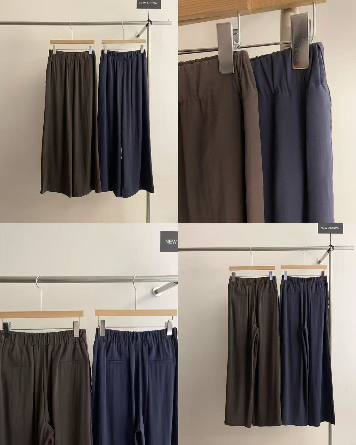 Loose Fit Straight Trousers
