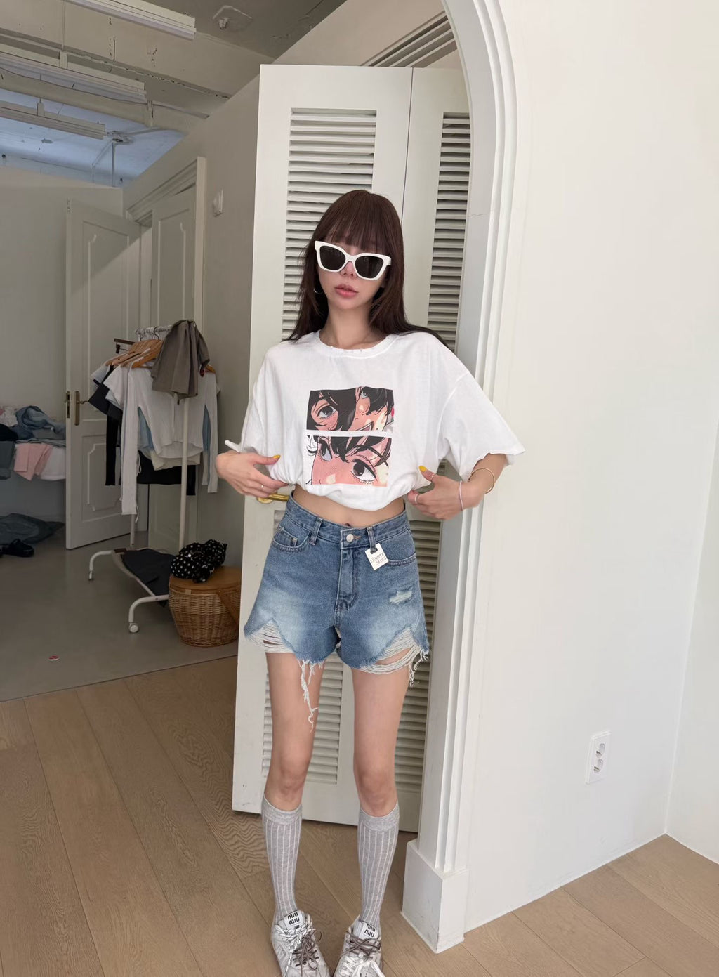 Cartoon Cotton T Top