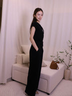 Cotton Button Up Jumpsuit