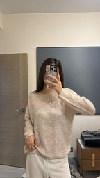 Bling bling mohair Top