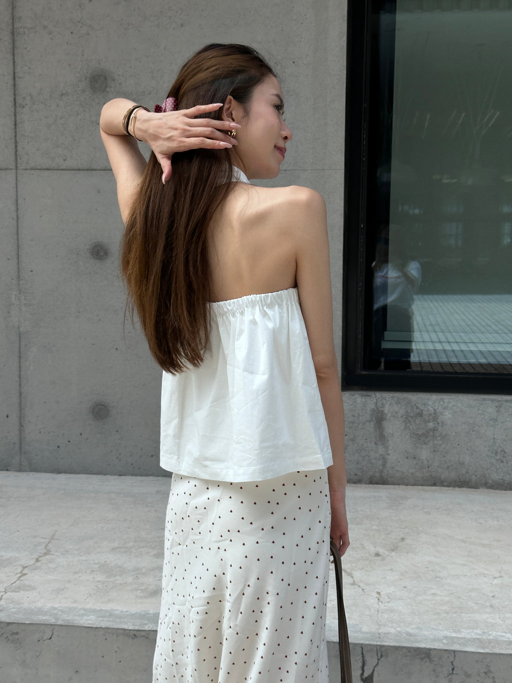 Lace Slide Cut Tank Top